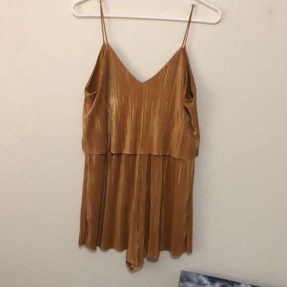 Forever 21 Other - Gold Romper